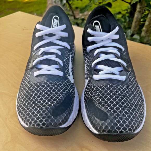 Nike Renew Elevate 2 Mens Basketball Shoes Black White Size 10.5 main image 16